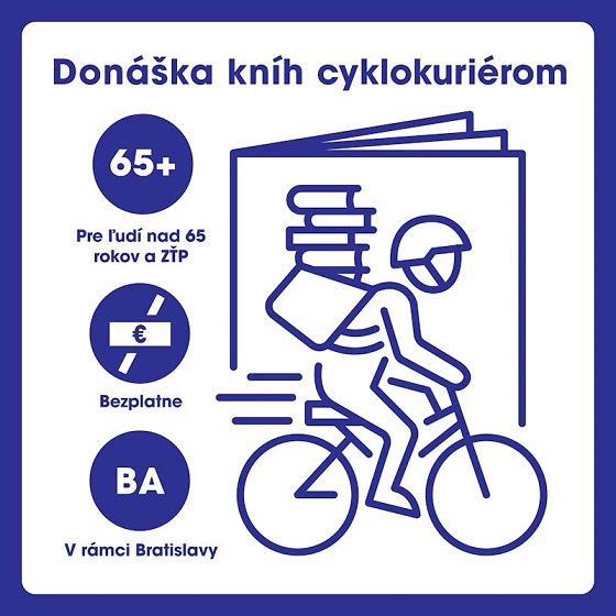 Mestská knižnica v Bratislave - cyklodonáška