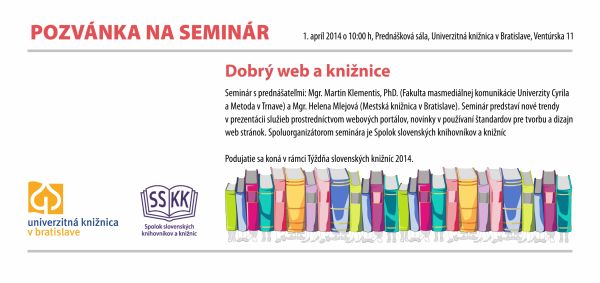 pozvánka na seminár