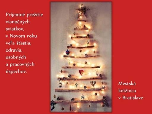 Vianočný pozdrav Mestskej knižnice v Bratislave