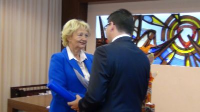 20. júla 2012 boli zamestnanci Podtatranskej knižnice v Poprade slávnostne prijatí na MsÚ pri príležitosti 60. výročia knižnice.