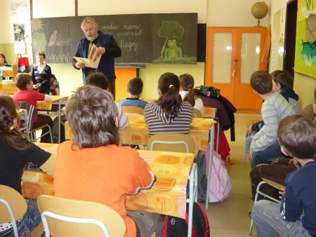 Ondrej Nagaj v  Základnej škole na Mierovej ulici 67 v Želiezovciach