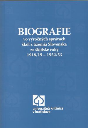 Titulná stránka Bibliografie