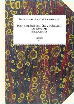 Dejiny knižnej kultúry v Košiciach do roku 1945
