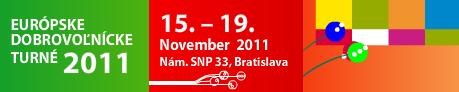 V Bratislave sa v dňoch 15. až 19. novembra 2011 v priestoroch Ministerstva kultúry SR uskutoční podujatie s názvom Európske dobrovoľnícke turné (ERD) 2011. 