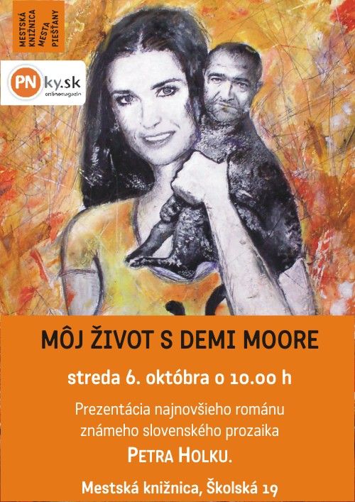 Pozvánka do Mestskej knižnice mesta Piešťany na prezentáciu knihy, 6. 10. 2010 o 10.00 hod.