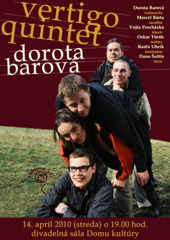 Pozvánka do Domu kultúry v Humennom na koncert, 14. 4. 2010 o 19.00 hod.