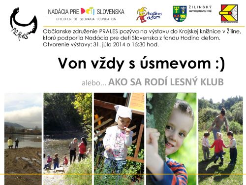 Vernisáž výstavy vo štvrtok 31. júla o 15.30 hod. v Krajskej knižnici v Žiline