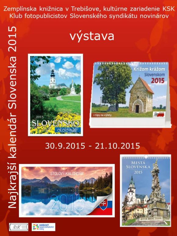 výstava v Trebišove od 30. 9. 2015 do 21. 10. 2015