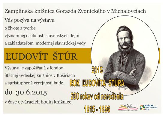 Výstava v Zemplínskej knižnici Gorazda Zvonického Michalovce, výstava bude prístupná do 30. 6. 2015