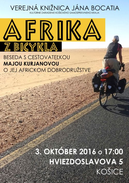 Afrika z bicykla