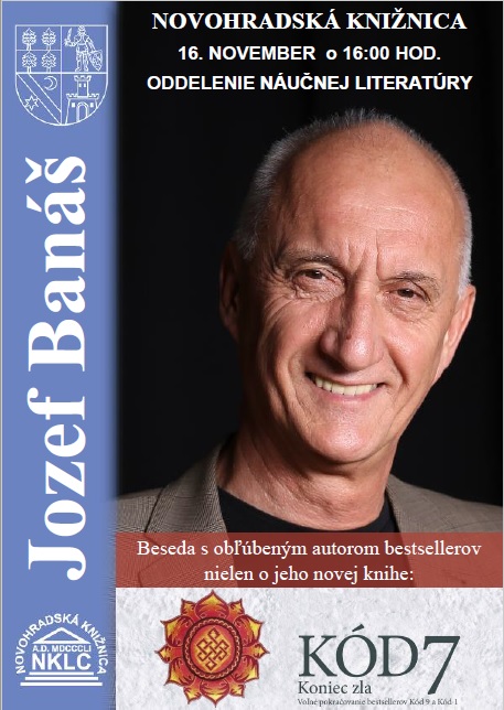 beseda s autorom, 16. 11. 2016 