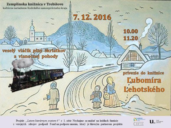 stretnutie so spisovateľom Ľubomírom Lehotským 7. decembra 2016 v Zemplínskej knižnici v Trebišove  