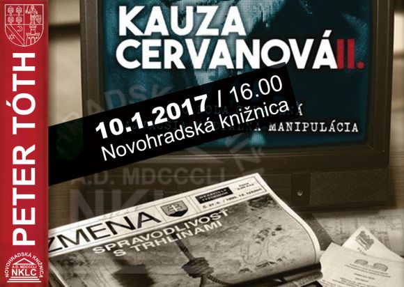 v Novohradskej knižnici, 10. 1. 2017