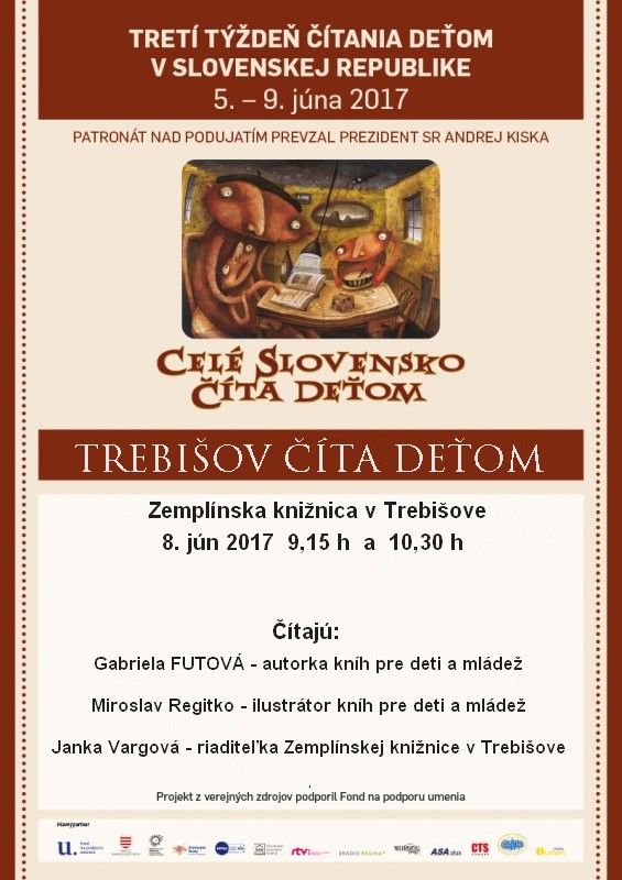 Celé slovensko číta deťom – Trebišov