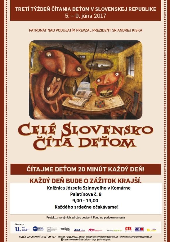Celé Slovensko číta deťom - Komárno