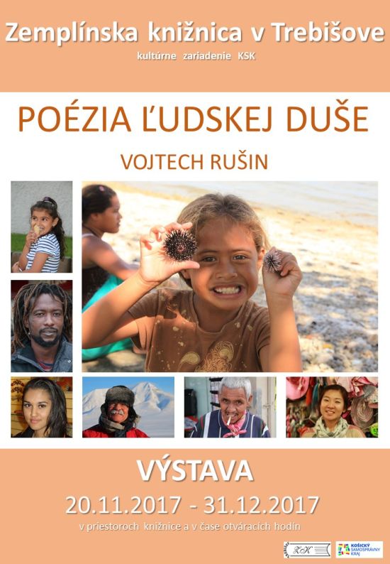 fotografická výstava  od 20. novembra  až do 31. decembra 2017 v Zemplínskej knižnici v Trebišove 