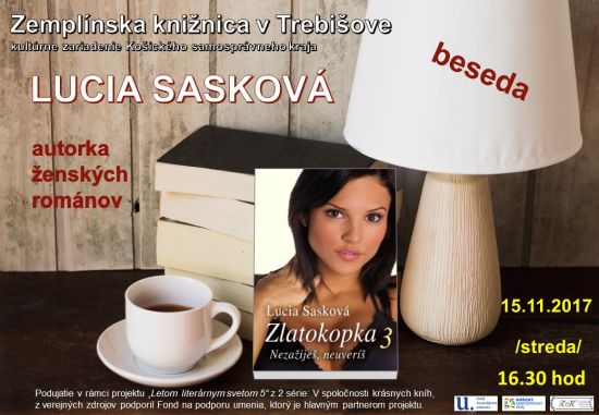 beseda v Zemplínskej knižnici v Trebišove 15. 11. 2017
