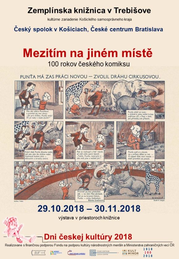 výstava v Zemplínskej knižnici v Trebišove potrvá do 30. 11. 2018