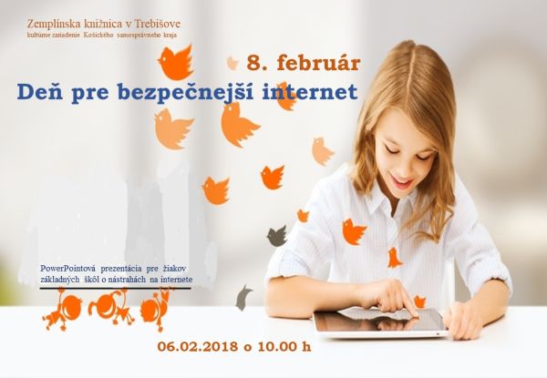 PowerPointová prezentácia pre žiakov ZŠ, 8. 2. 2018 v Zemplínskej knižnici v Trebišove
