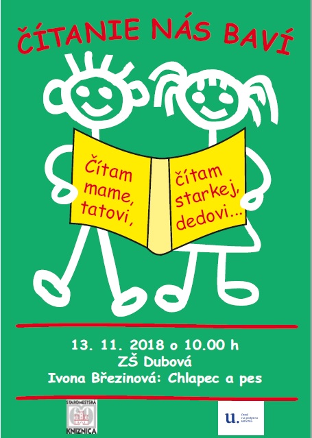 13. novembra 2018 o 10.00 hod. v Základnej škole na Dubovej 1