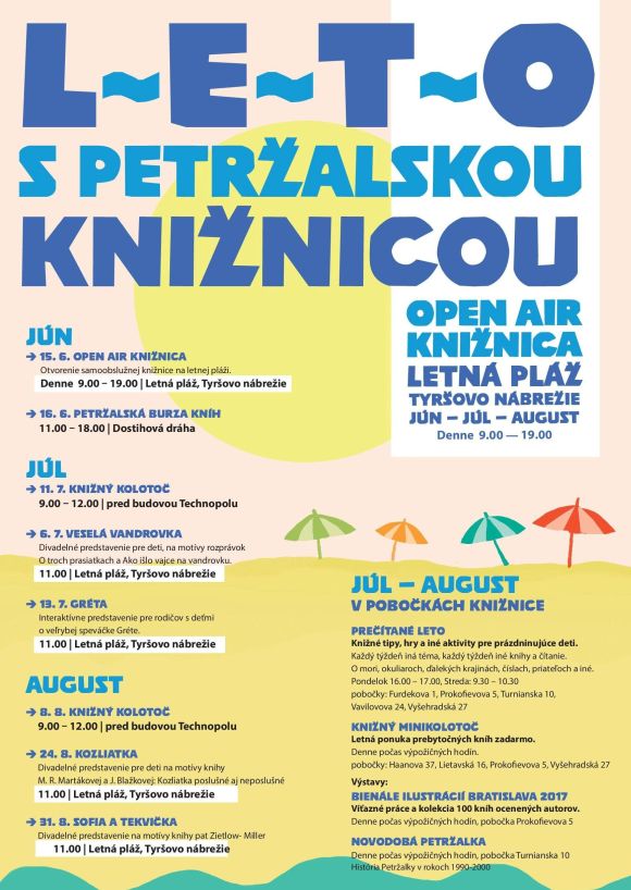 program na letné mesiace