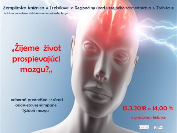 Odborná prednáška 15. 3. 2018 v Zemplínskej knižnici v Trebišove