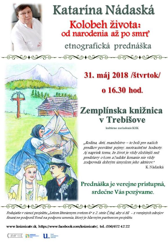 stretnutie s významnou slovenskou etnologičkou v Zemplínskej knižnici v Trebišove vo štvrtok 31. mája 2018 stretnutie s významnou slovenskou etnologičkou v Zemplínskej knižnici v Trebišove vo štvrtok 31. mája 2018