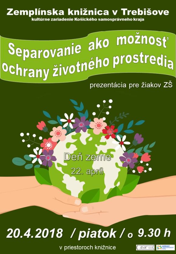 Prezentácia pre žiakov ZŠ 20. 4. 2018 v Zemplínskej knižnici v Trebišove