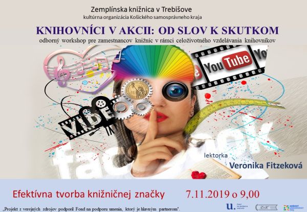 celoživotné vzdelávanie zamestnancov knižníc - 5. séria, 7. 11. 2019 v Zemplínskej knižnici v Trebišove