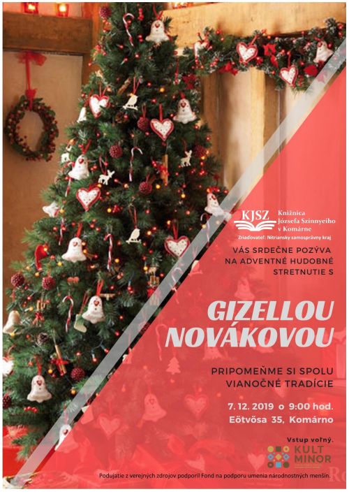 7. 12. 2019 v Knižnici Józsefa Szinnyeiho v Komárne