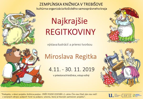 4. – 30. novembra 2019, v čase otváracích hodín v Zemplínskej knižnica v Trebišove