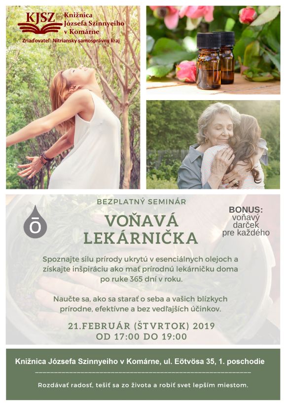Seminár 21. 2. 2019 v Knižnici Józsefa Szinnyeiho v Komárne