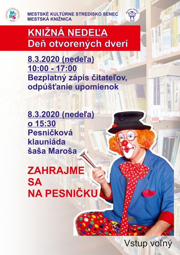 8. marca 2020 v Mestskej knižnici v Senci