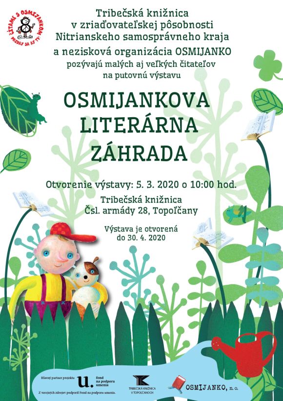 Výstava je otvorená do 30. 4. 2020 v Tribečskej knižnici v Topoľčanoch