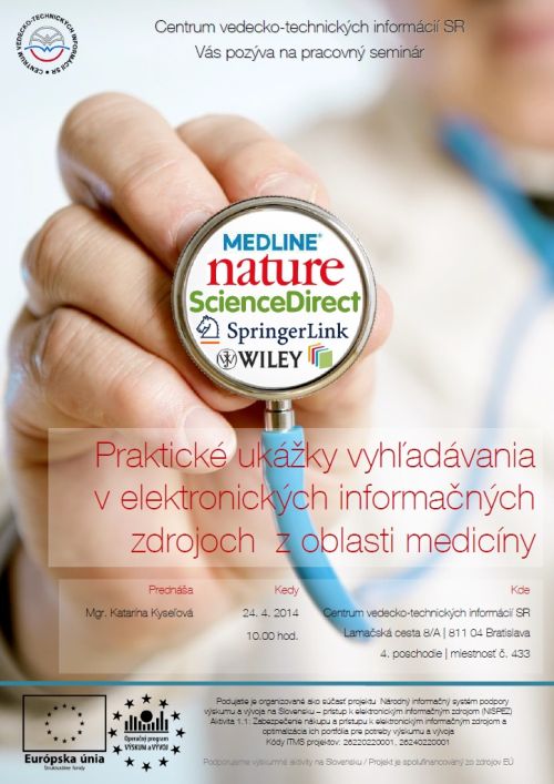 Pracovný seminár v Centre VTI SR, 24. 4. 2014