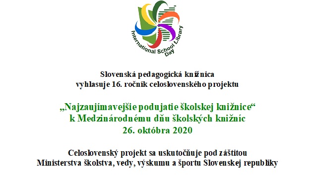 súťaž školských knižníc k Medzinárodnému dňu šk knižníc