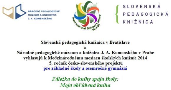 súťaž Záložka do knihy spája školy