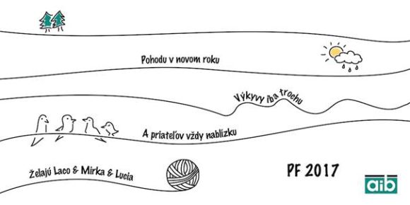 vianočný pozdrav od firmy aib