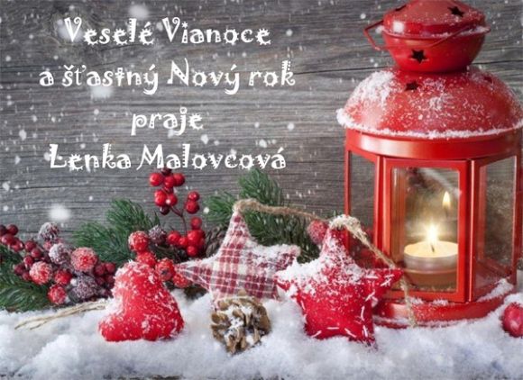 Vianoce 2018 Lenka Malovcová