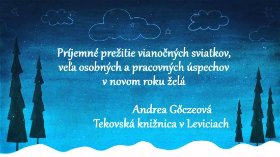Vianoce 2018-Tekovska kniz Levoce